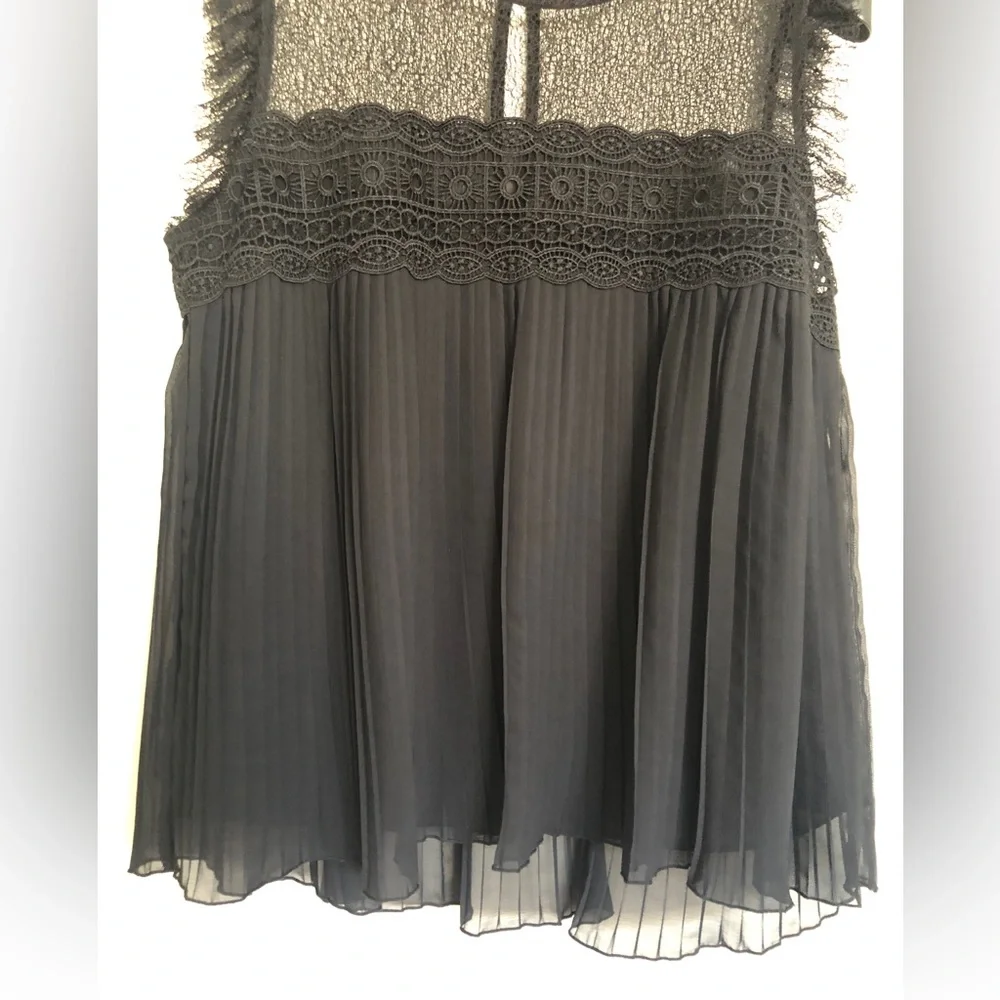 Zara lace and pleats detail top - Size S - Picture 5 of 6